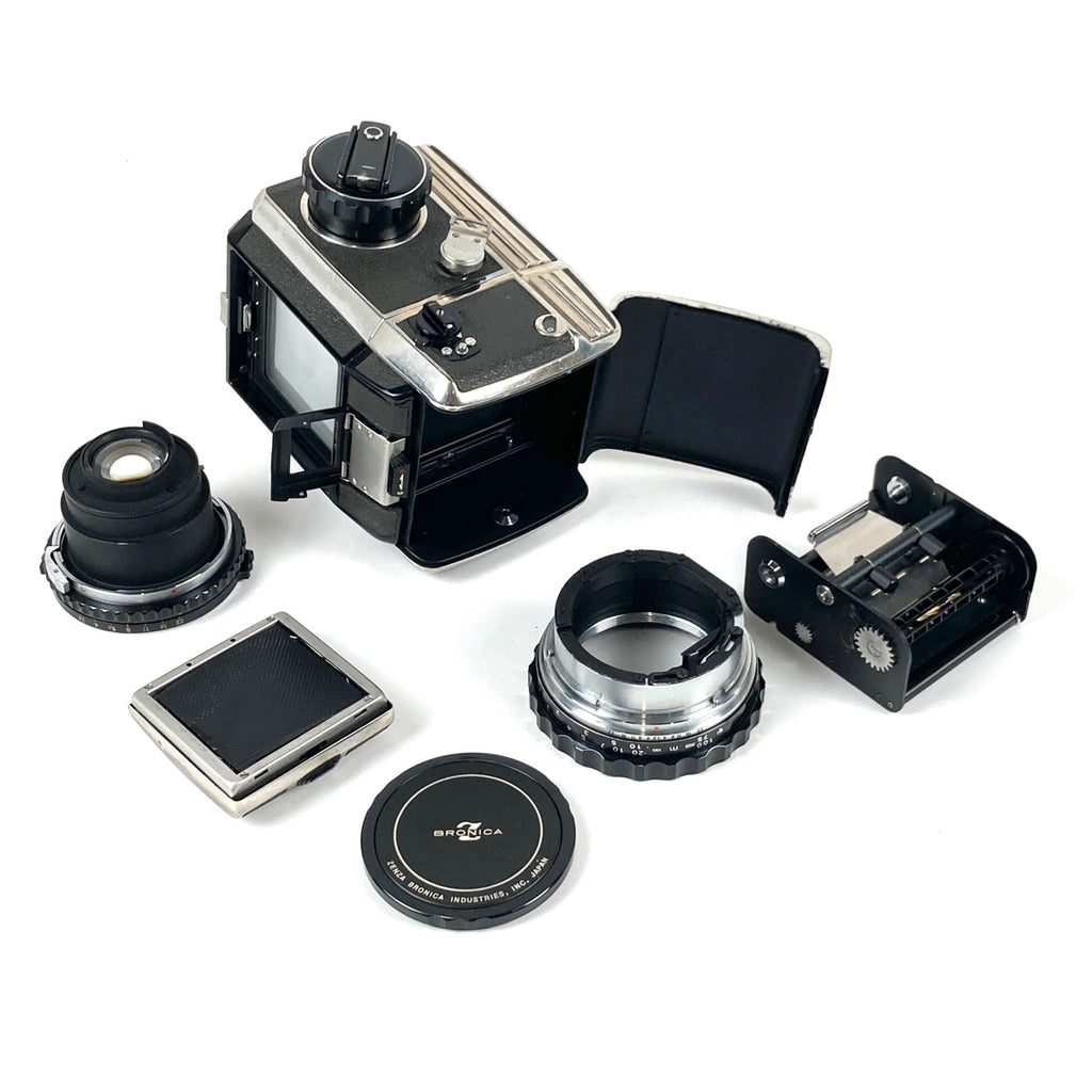 ゼンザブロニカ Zenza Bronica S2 後期 + NIKKOR-P 75mm F2.8 中判カメラ 【中古】cambb