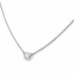 【最終値引き】 ティファニー ダイヤモンド デザインネックレス プラチナ ペンダント ネックレス Pt950 ダイヤモンド レディース 【中古】brjwl