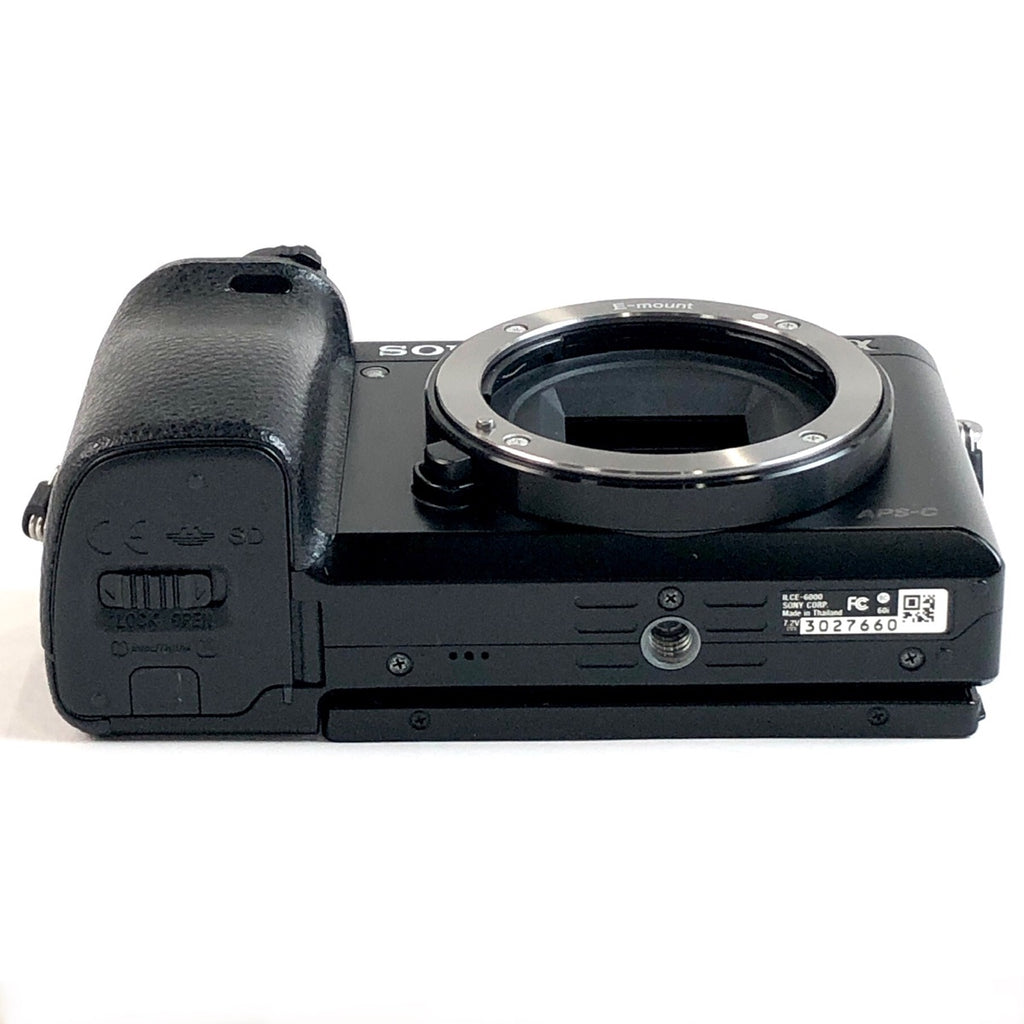 【在庫一掃】 ソニー SONY α6000 パワーズームレンズキット ILCE-6000L B ブラック デジタル ミラーレス 一眼カメラ 【中古】cambb
