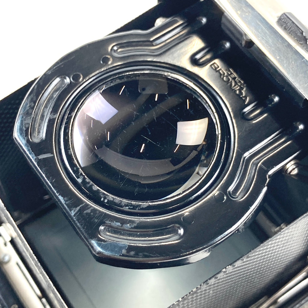 ゼンザブロニカ Zenza Bronica S2 前期 + NIKKOR-P 75mm F2.8 中判カメラ 【中古】cambb