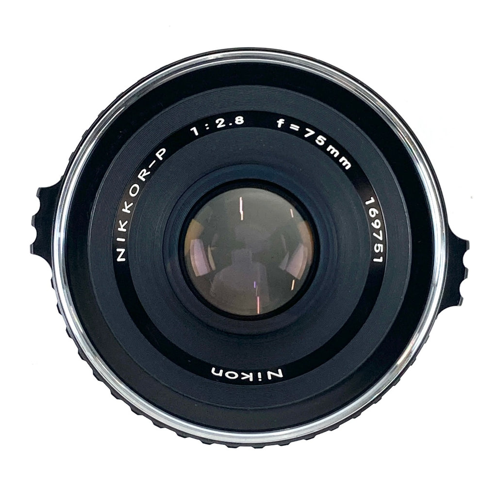 ゼンザブロニカ Zenza Bronica S2 前期 + NIKKOR-P 75mm F2.8 中判カメラ 【中古】cambb