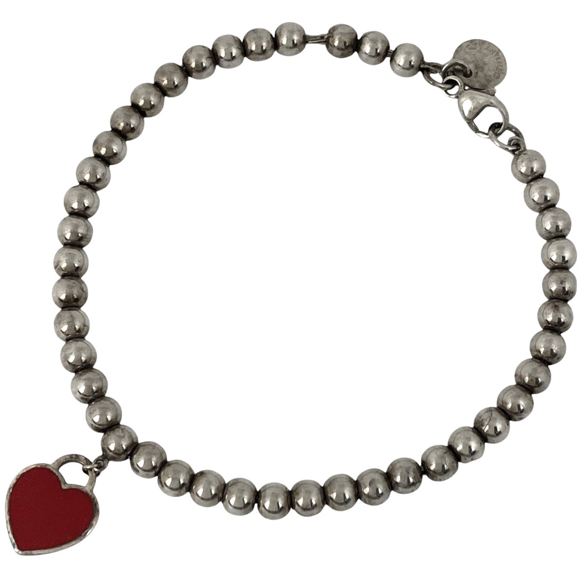TIFFANY&Co. ティファニー ブレスレット RTT ピンク ミニハート