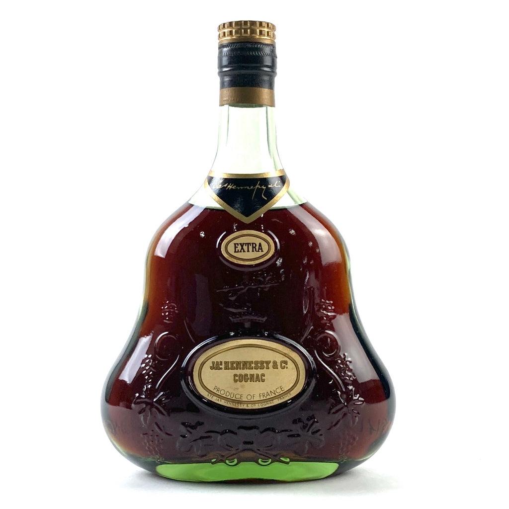 ヘネシー Hennessy ジャズ ヘネシー エクストラ グリーンボトル 金キャップ 700ml ブランデー コニャック 【古酒】