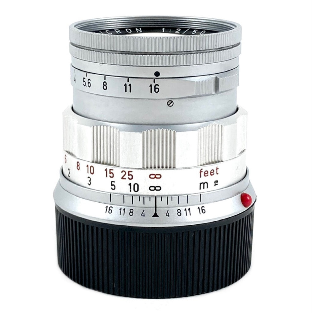 バイセル公式】ライカ LEICA SUMMICRON 50mm F2 ズミクロン 固定鏡筒 Mマウント 後期 レンジファインダーカメラ用レンズ 【中古】  - バイセルブランシェ