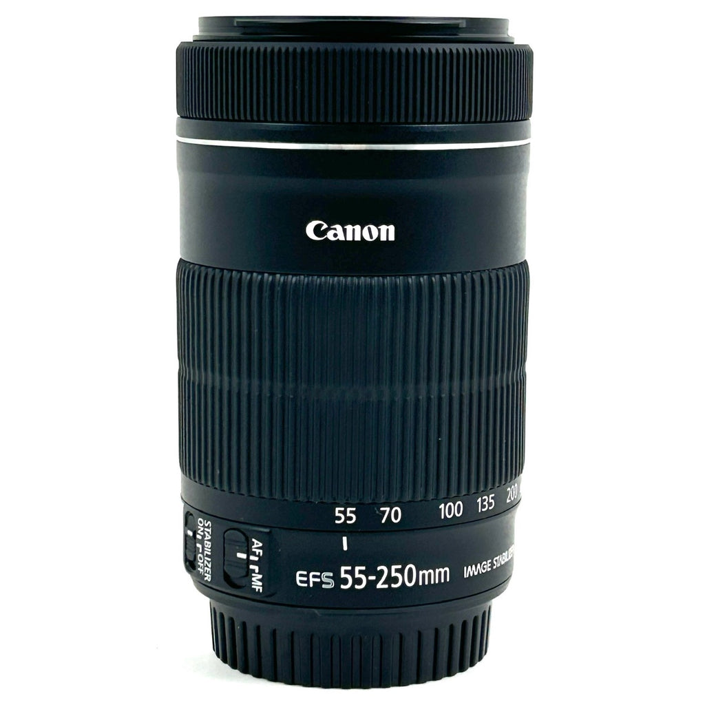 キヤノン Canon EF-S 55-250mm F4-5.6 IS STM 一眼カメラ用レンズ（オートフォーカス） 【中古】