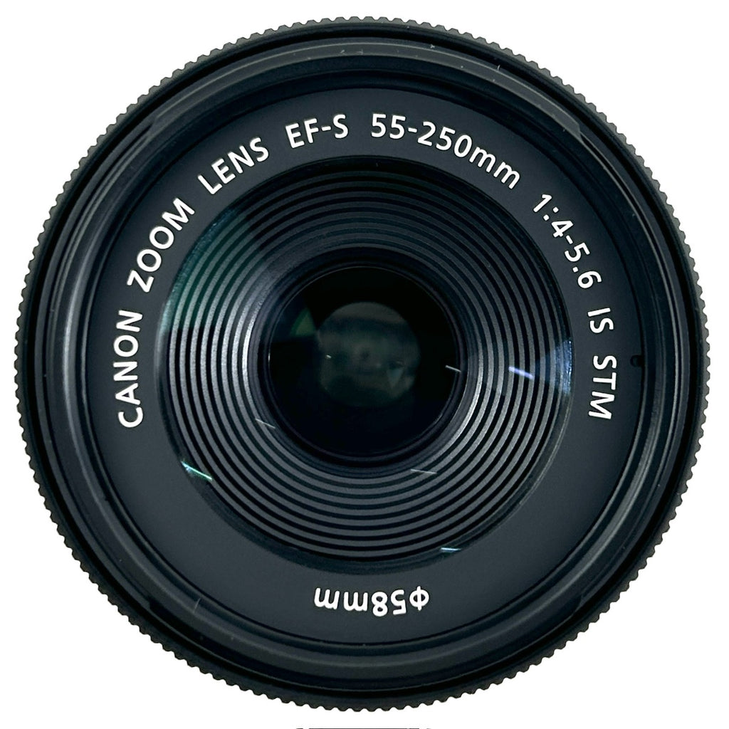 キヤノン Canon EF-S 55-250mm F4-5.6 IS STM 一眼カメラ用レンズ（オートフォーカス） 【中古】