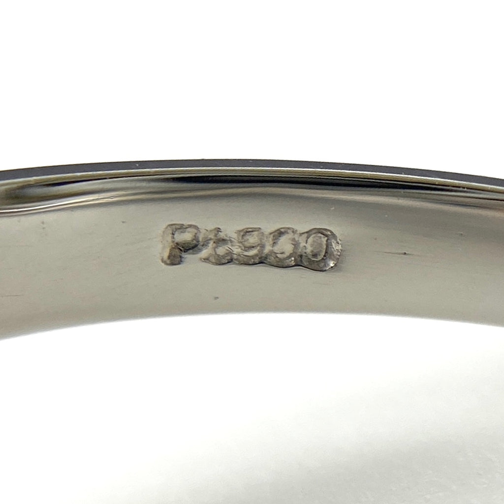 パール デザインリング プラチナ 指輪 メレダイヤ 真珠 リング 20.5号 Pt900 パール ダイヤモンド メンズ 【中古】nbjwl