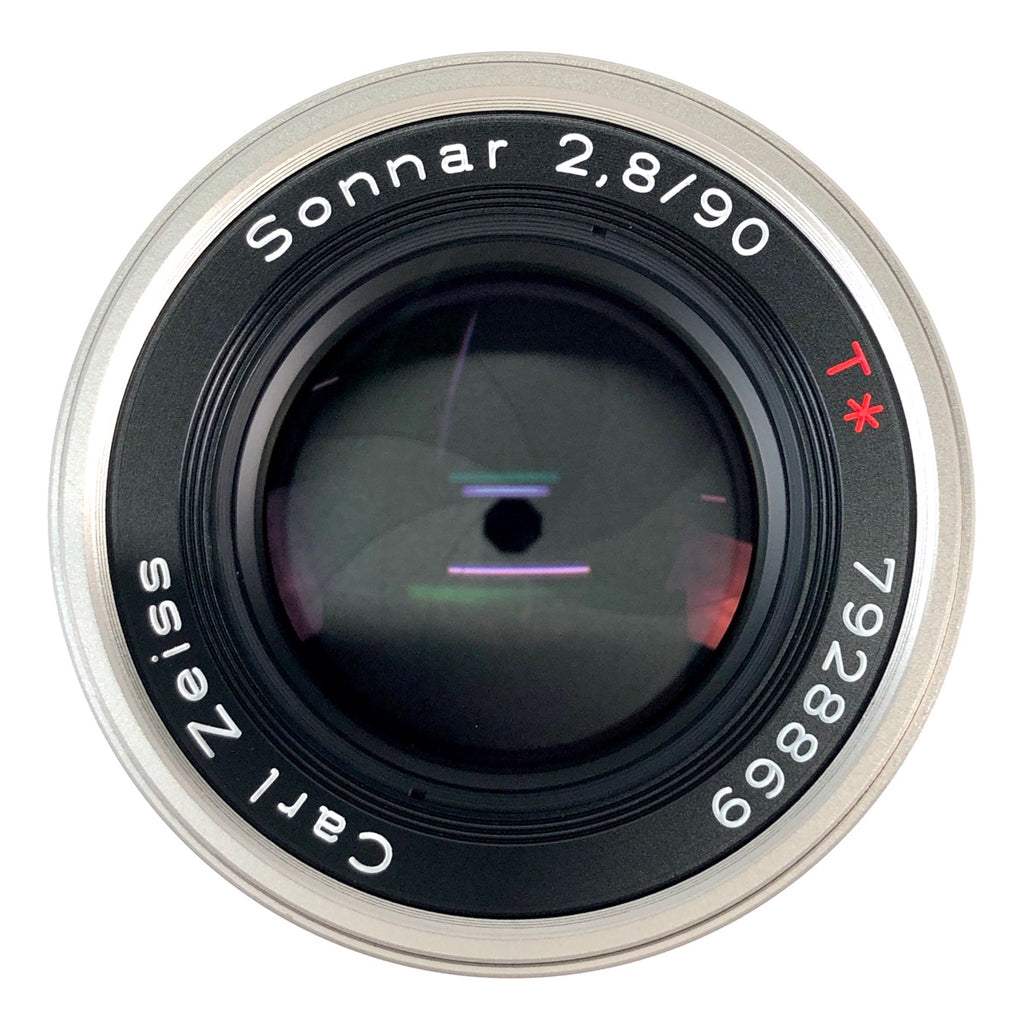 コンタックス CONTAX Sonnar T* 90mm F2.8 ゾナー Gマウント レンジファインダーカメラ用レンズ 【中古】