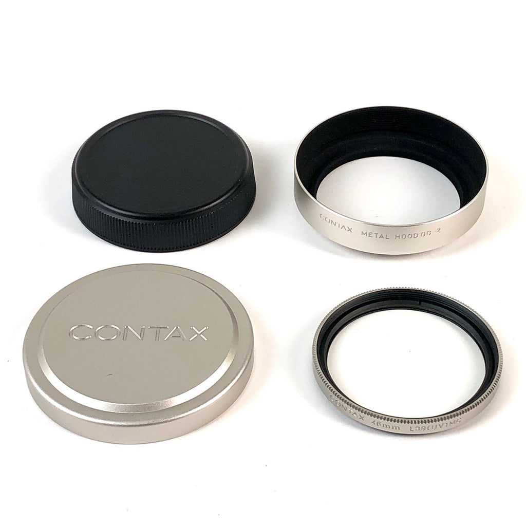 コンタックス CONTAX Planar T* 45mm F2 プラナー Gマウント レンジファインダーカメラ用レンズ 【中古】