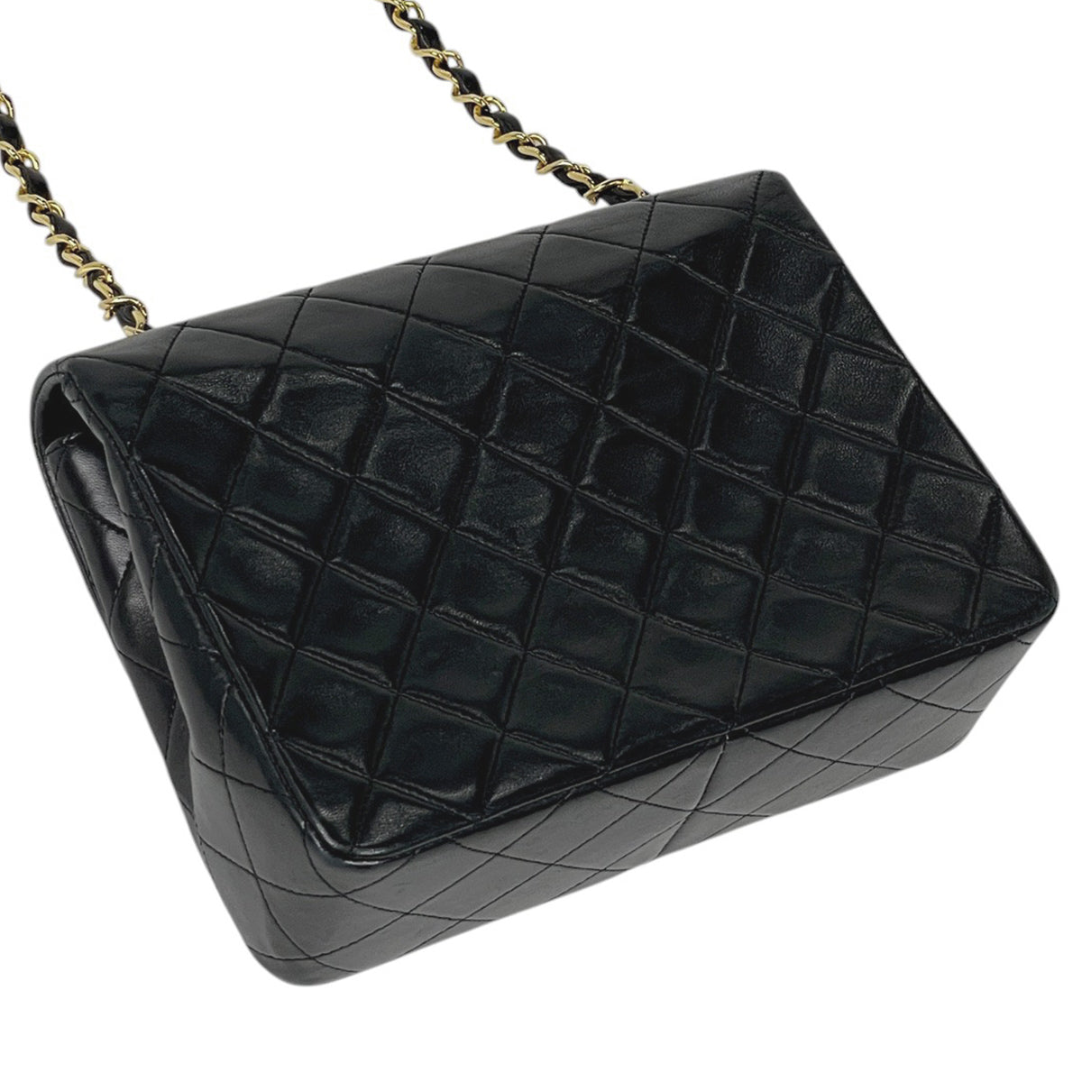 シャネルCHANELチェーンショルダーバッグマトラッセ ココマークグレー レザー CHANEL シャネル ボーイシャネル マトラッセ ココマーク