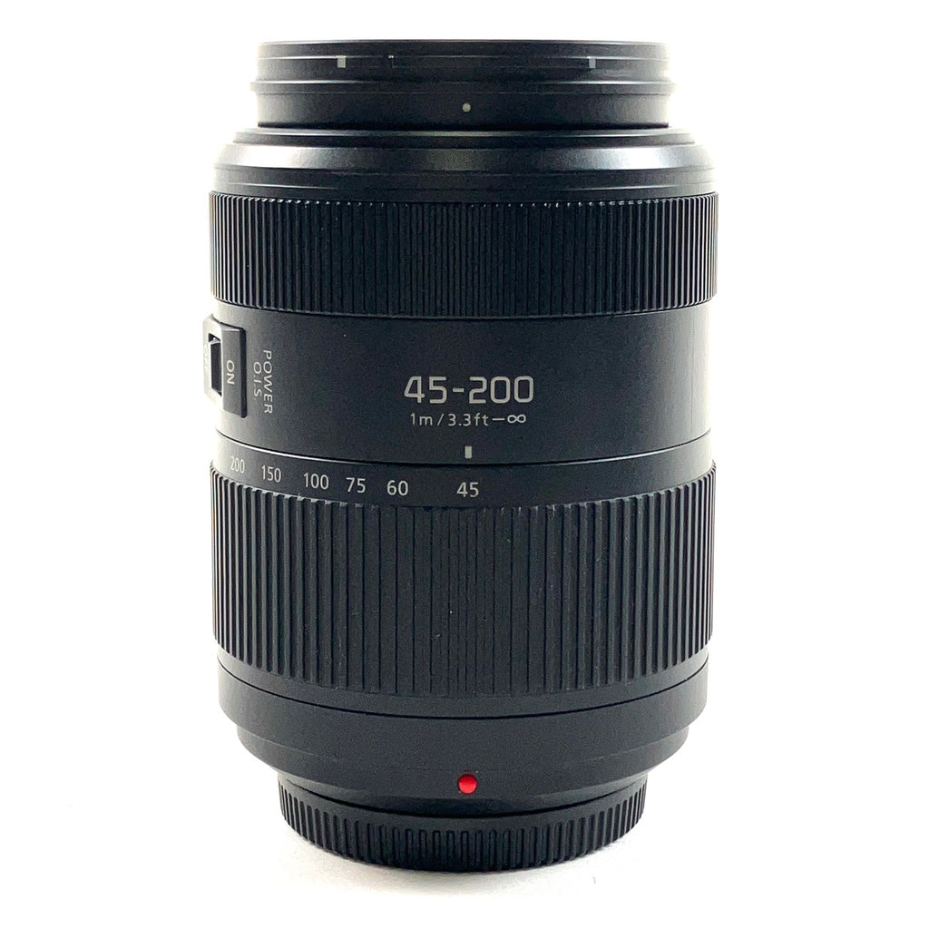 パナソニック Panasonic LUMIX G VARIO 45-200mm F4.0-5.6 II POWER O.I.S. 一眼カメラ用レンズ（オートフォーカス） 【中古】