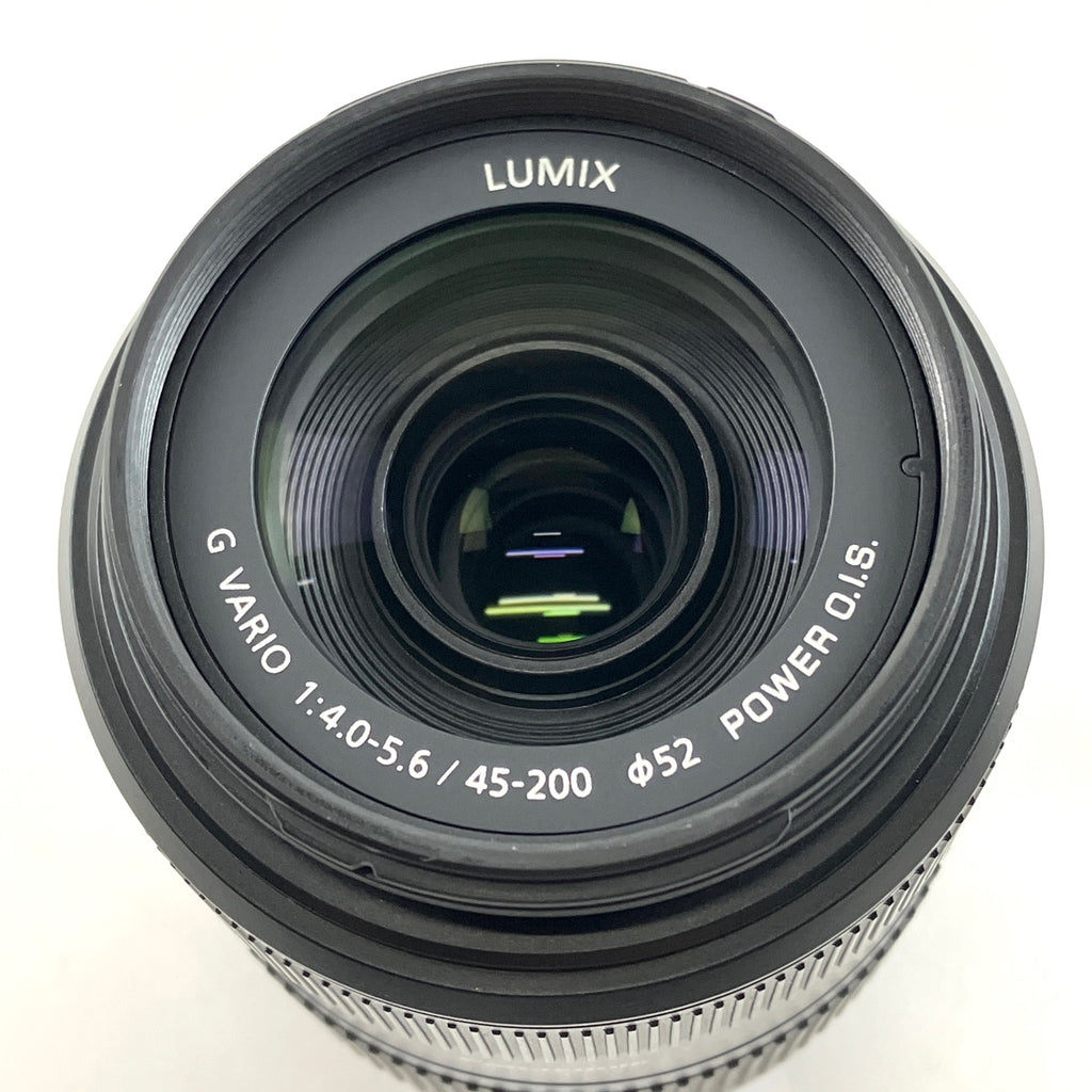 パナソニック Panasonic LUMIX G VARIO 45-200mm F4.0-5.6 II POWER O.I.S. 一眼カメラ用レンズ（オートフォーカス） 【中古】