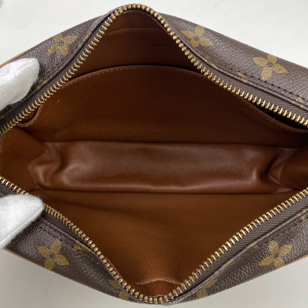 【ジャンク品】ルイ・ヴィトン コンピエーニュ 23 クラッチバッグ ポーチ セカンドバッグ モノグラム ブラウン M51847 レディース 【中古】