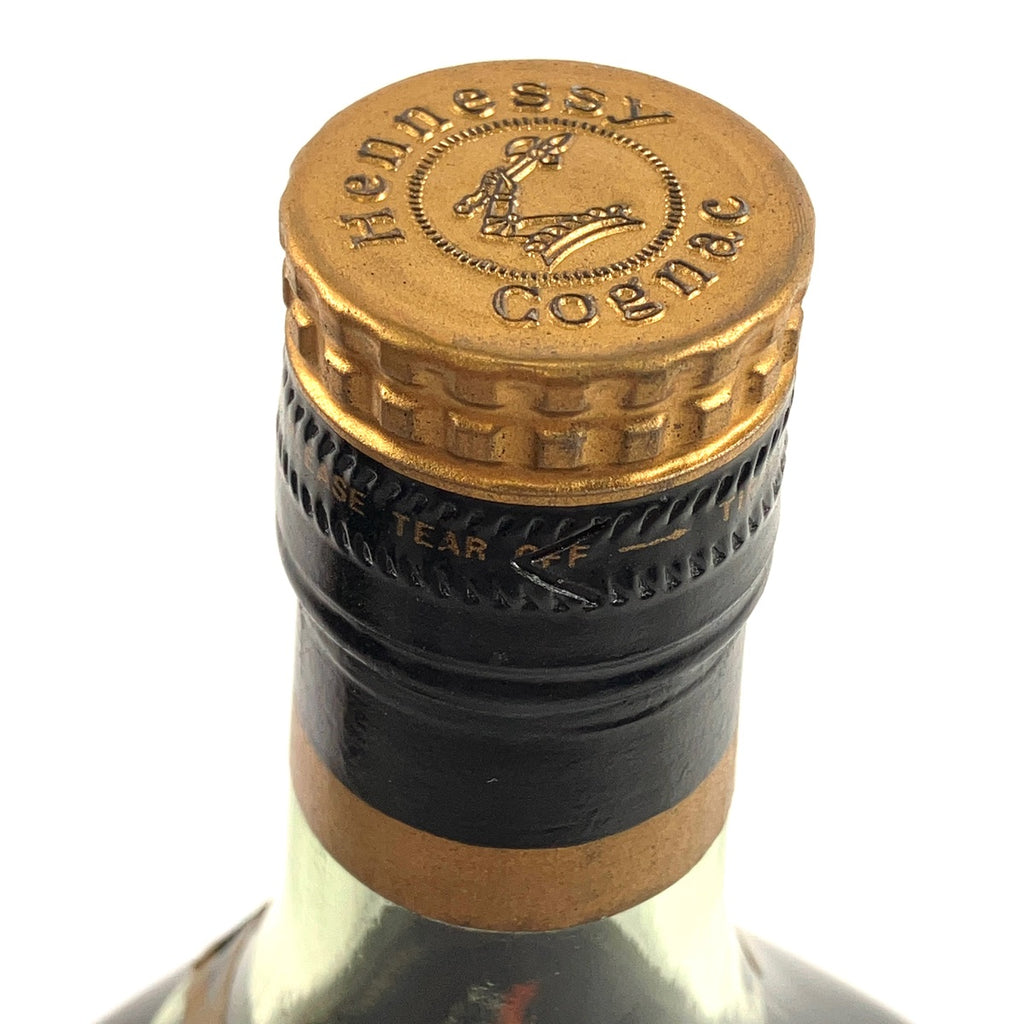ヘネシー Hennessy エクストラ 金キャップ グリーンボトル 700ml ブランデー コニャック 【古酒】