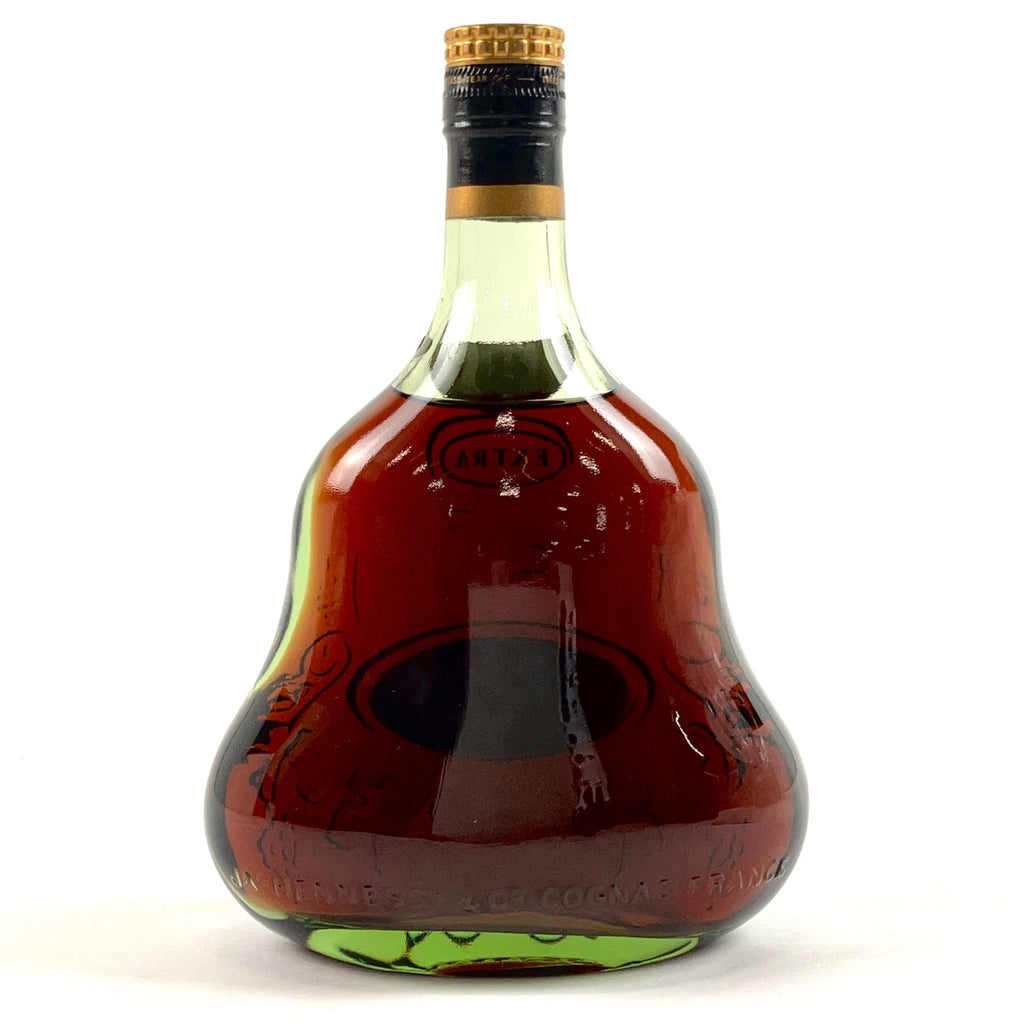 ヘネシー Hennessy エクストラ 金キャップ グリーンボトル 700ml ブランデー コニャック 【古酒】