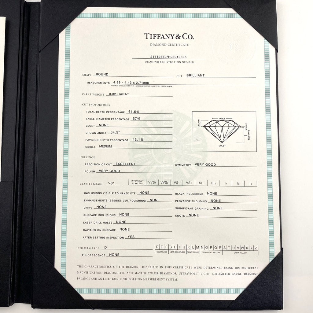 ティファニー ダイヤモンド デザインリング プラチナ 指輪 リング 12.5号 Pt950 ダイヤモンド レディース 【中古】 brjwl