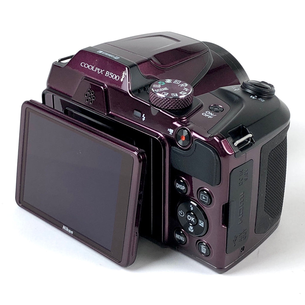 ニコン Nikon COOLPIX B500 プラム デジタル 一眼レフカメラ 【中古】