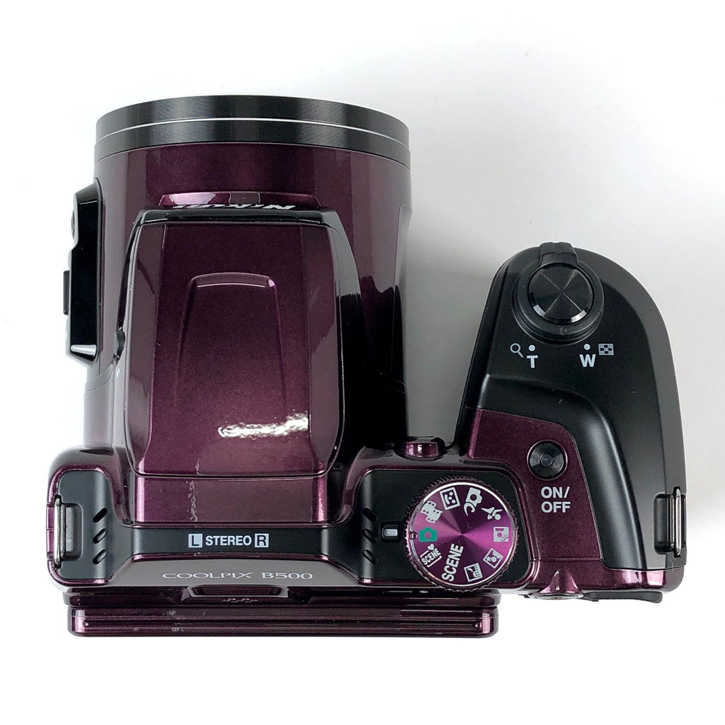 ニコン Nikon COOLPIX B500 プラム デジタル 一眼レフカメラ 【中古】
