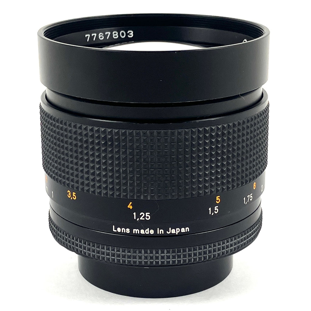 コンタックス CONTAX Planar T* 85mm F1.4 MMJ プラナー［ジャンク品］ 一眼カメラ用レンズ（マニュアルフォーカス） 【中古】