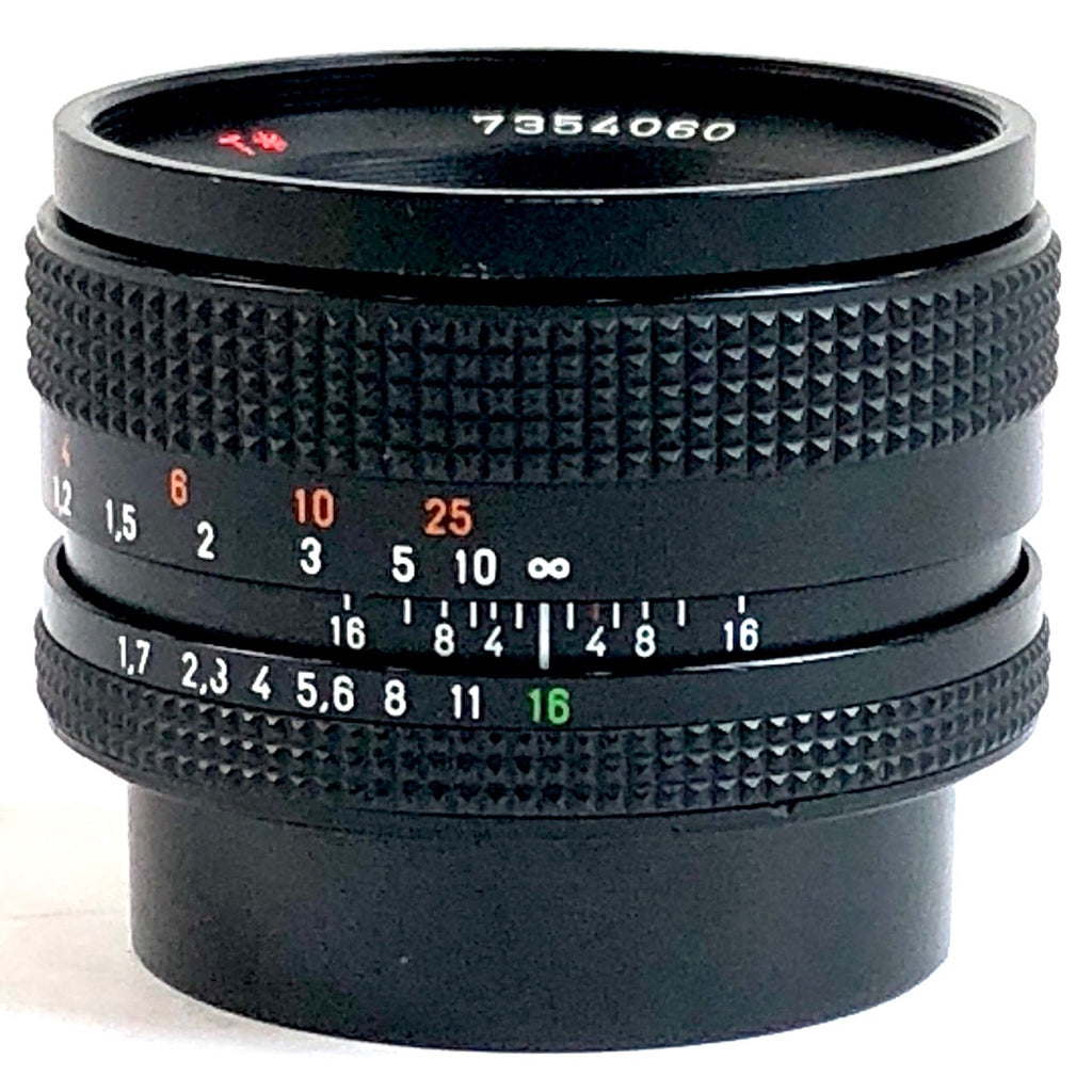 コンタックス CONTAX Planar T* 50mm F1.7 MM プラナー 一眼カメラ用レンズ（マニュアルフォーカス） 【中古】