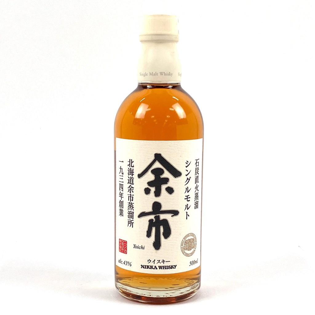 【東京都内限定お届け】ニッカ NIKKA 余市 シングルモルト 石炭直火蒸溜 500ml 国産ウイスキー 【古酒】