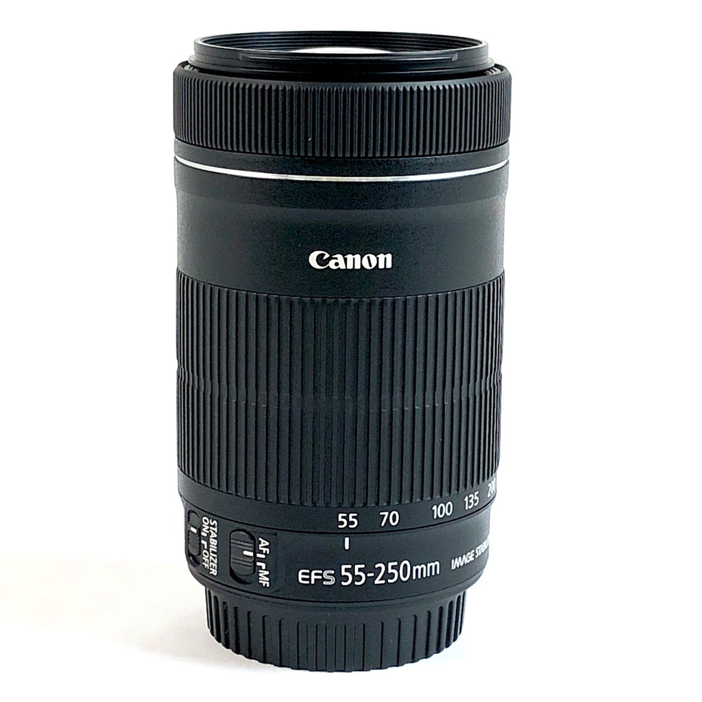 キヤノン Canon EF-S 55-250mm F4-5.6 IS STM 一眼カメラ用レンズ（オートフォーカス） 【中古】