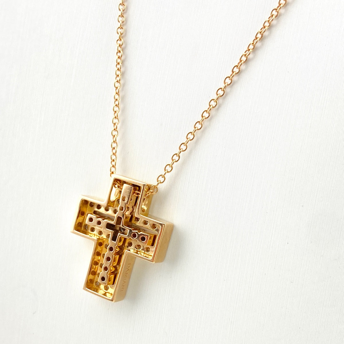 華やかなピンクゴールド【DAMIANI】BELLE EPOQUE REELネックレス 三越伊勢丹 | DAMIANI/ダミアーニ通販 | ベル エポック ピンク