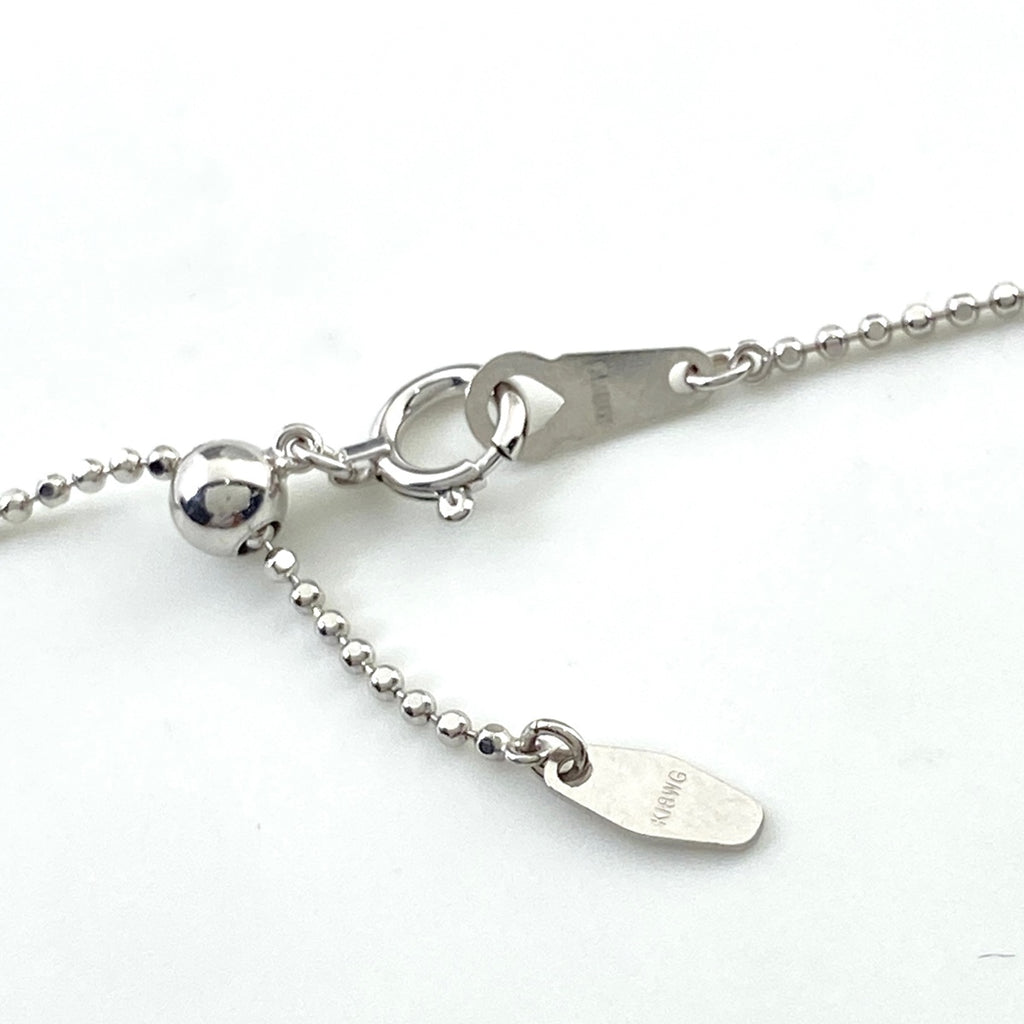 メレダイヤ デザインネックレス WG ホワイトゴールド ペンダント ネックレス K18 WG ダイヤモンド レディース 【中古】nbjwl