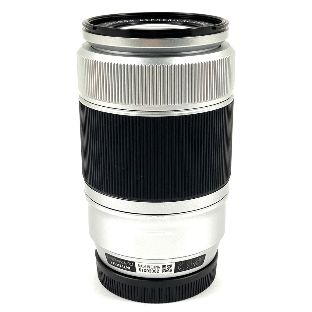 富士フイルム FUJIFILM XC 50-230mm F4.5-6.7 OIS II シルバー 一眼カメラ用レンズ（オートフォーカス） 【中古】