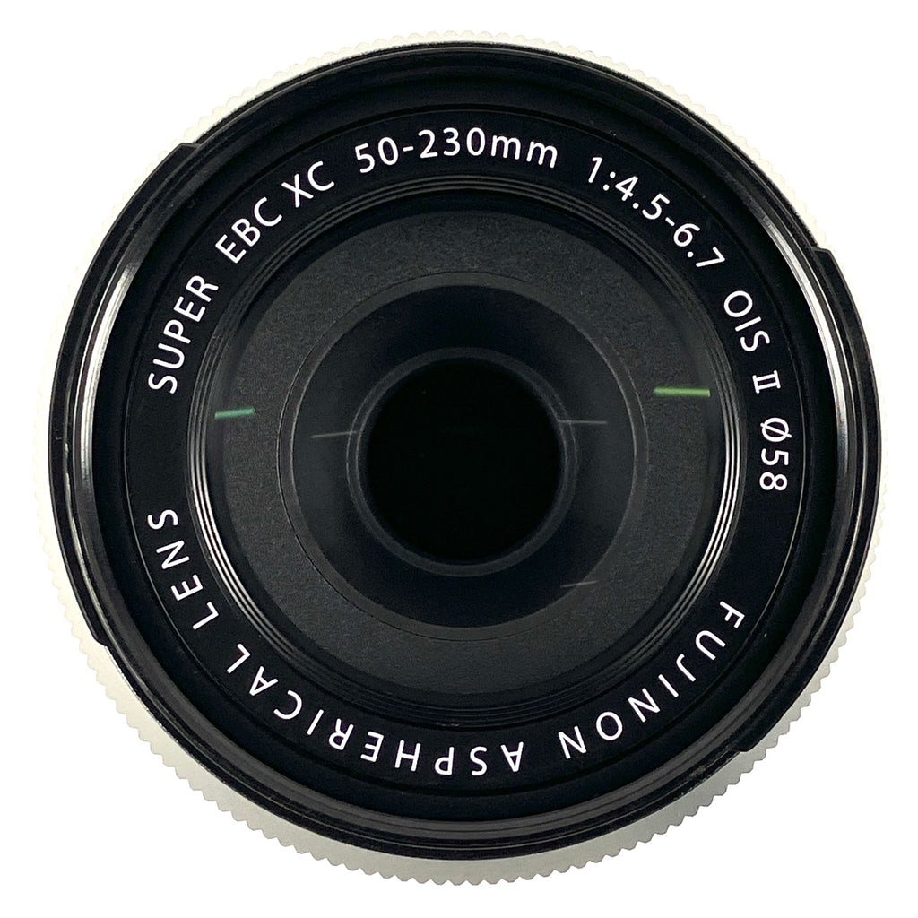 富士フイルム FUJIFILM XC 50-230mm F4.5-6.7 OIS II シルバー 一眼カメラ用レンズ（オートフォーカス） 【中古】