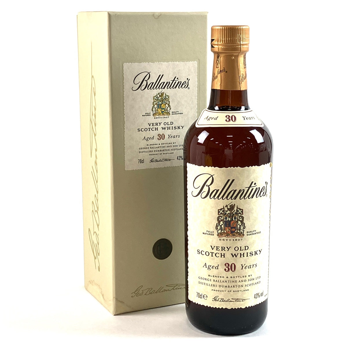 バイセル公式】バランタイン Ballantines ベリーオールド 30年 青旗 700ml スコッチウイスキー ブレンデッド 【古酒】 -  バイセルブランシェ