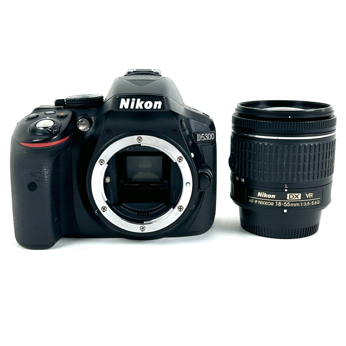 【バイセル公式】ニコン Nikon D5300 AF-P 18-55 VR レンズキット ブラック ［ジャンク品］ デジタル 一眼レフカメラ 【中古】  - バイセルブランシェ