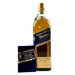 ジョニーウォーカー JOHNNIE WALKER ブルーラベル 750ml スコッチウイスキー ブレンデッド 【古酒】