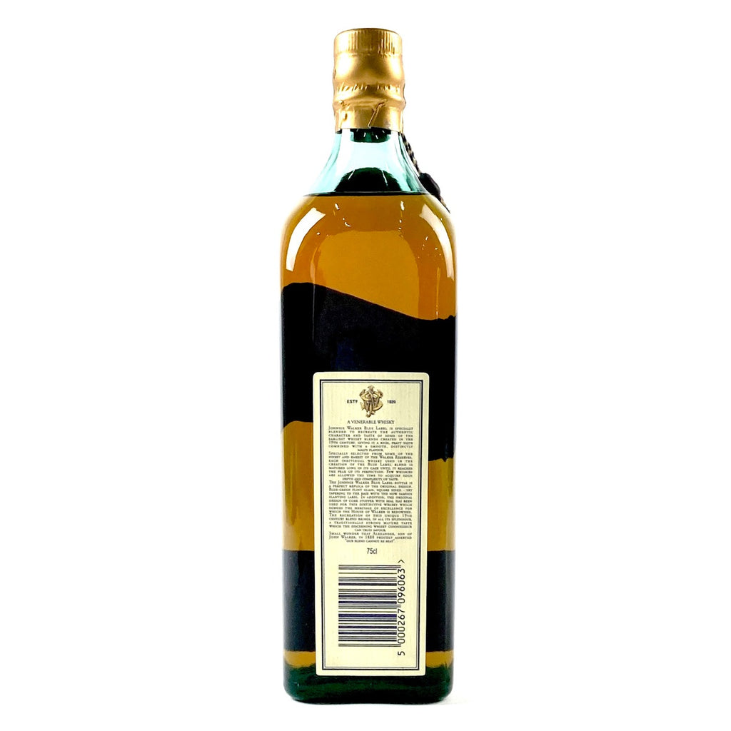 ジョニーウォーカー JOHNNIE WALKER ブルーラベル 750ml スコッチウイスキー ブレンデッド 【古酒】