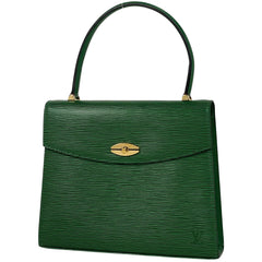 【ジャンク品】ルイ・ヴィトン マルゼルブ 手提げ ハンドバッグ エピ ボルネオグリーン M52374 レディース 【中古】brbag