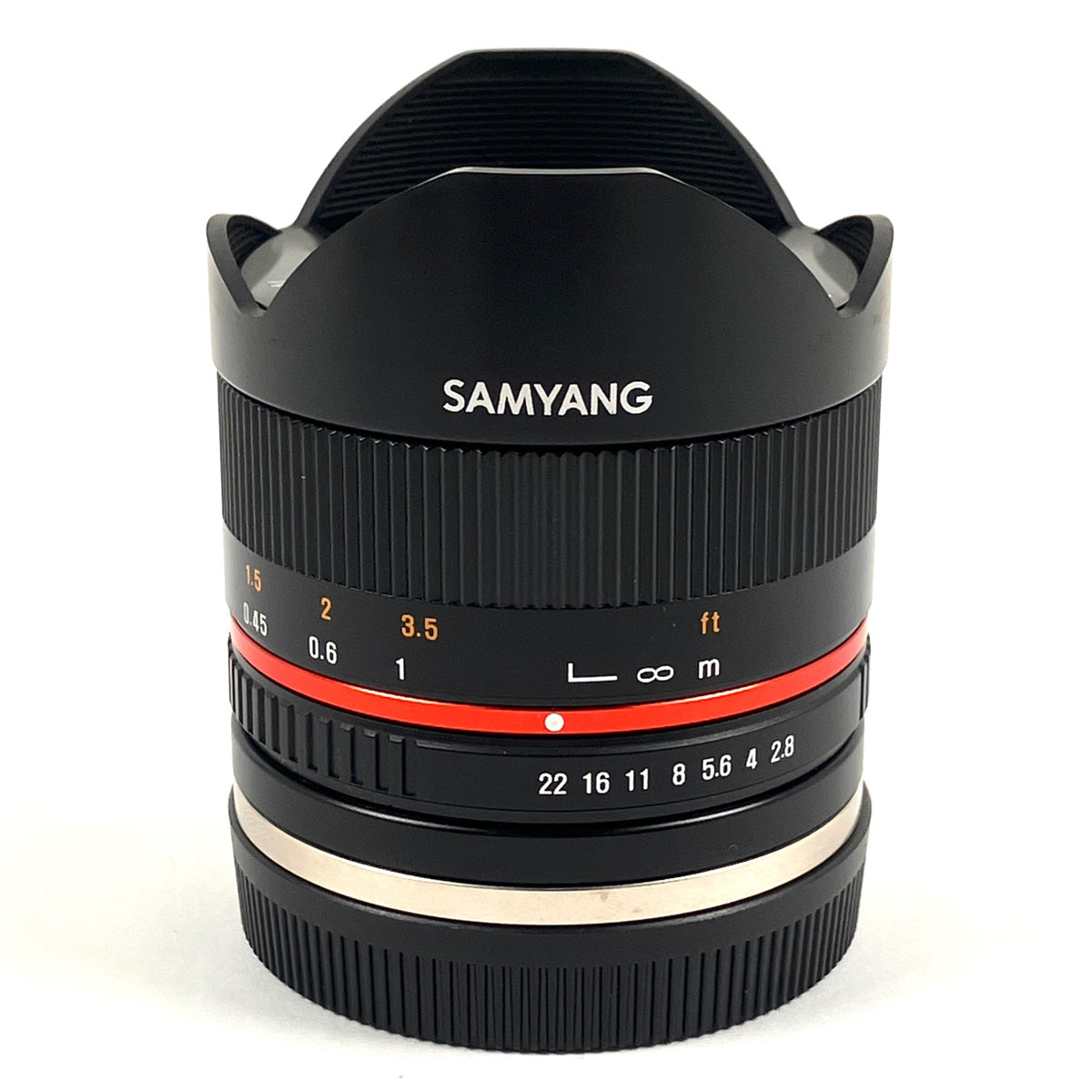 バイセル公式】サムヤン SAMYANG 8mm F2.8 UMC Fish-eye II (EF-Mマウント）ブラック  一眼カメラ用レンズ（マニュアルフォーカス） 【中古】 - バイセルブランシェ