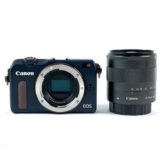 キヤノン Canon EOS M2 ベイブルー ＋ EF-M 18-55mm F3.5-5.6 IS STM コンパクトデジタルカメラ 【中古】