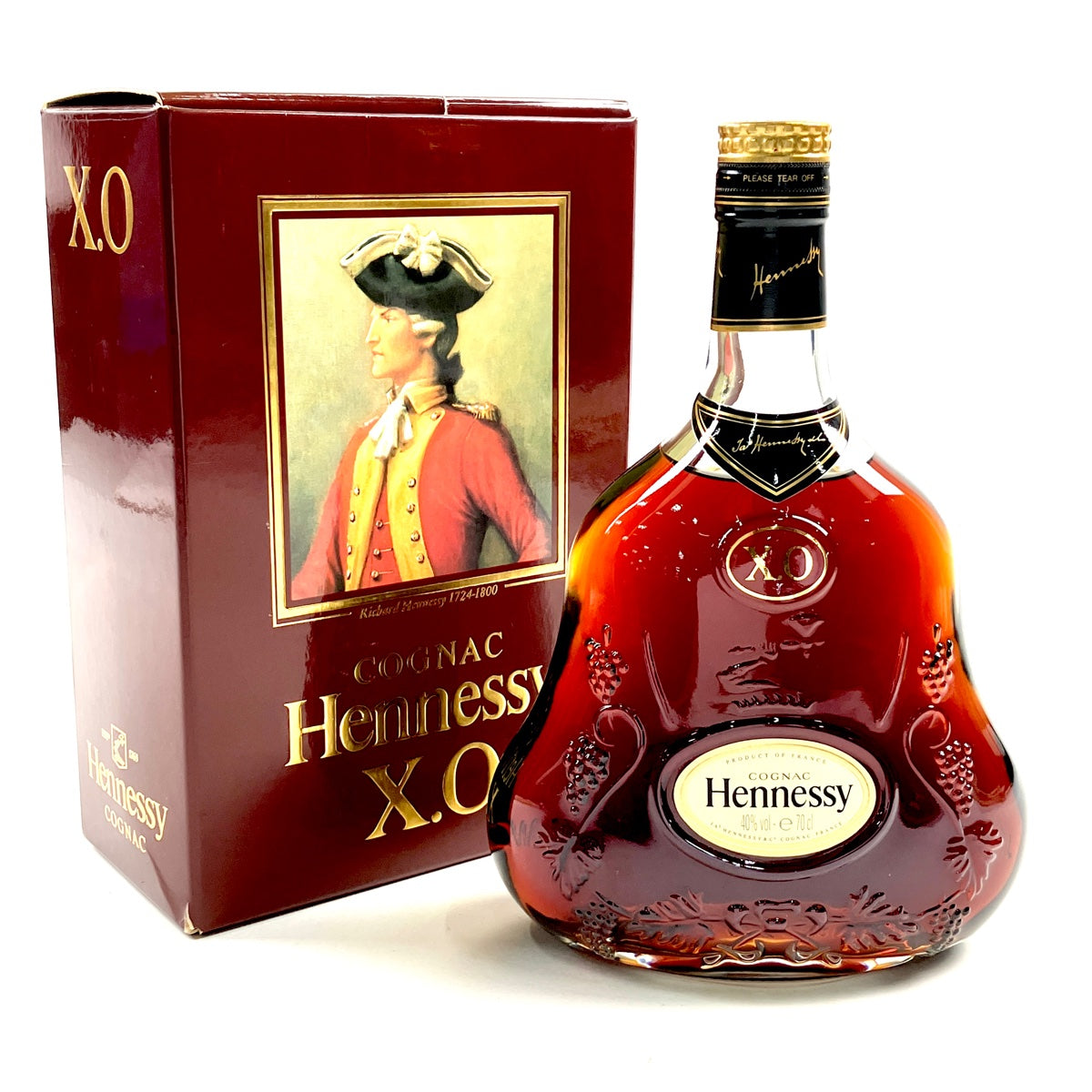 バイセル公式】ヘネシー Hennessy XO 金キャップ クリアボトル 700ml ブランデー コニャック 【古酒】 - バイセルブランシェ