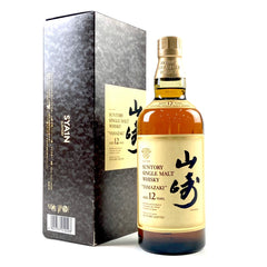 【東京都内限定お届け】サントリー SUNTORY 山崎 12年 シングルモルト 華 750ml 国産ウイスキー 【古酒】