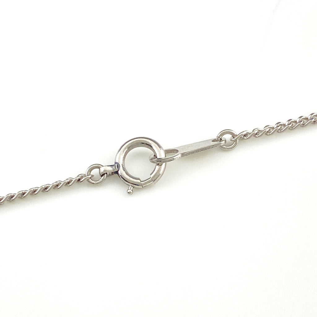 エメラルド デザインネックレス プラチナ メレダイヤ ペンダント ネックレス Pt900 Pt850 エメラルド レディース 【中古】nbjwl