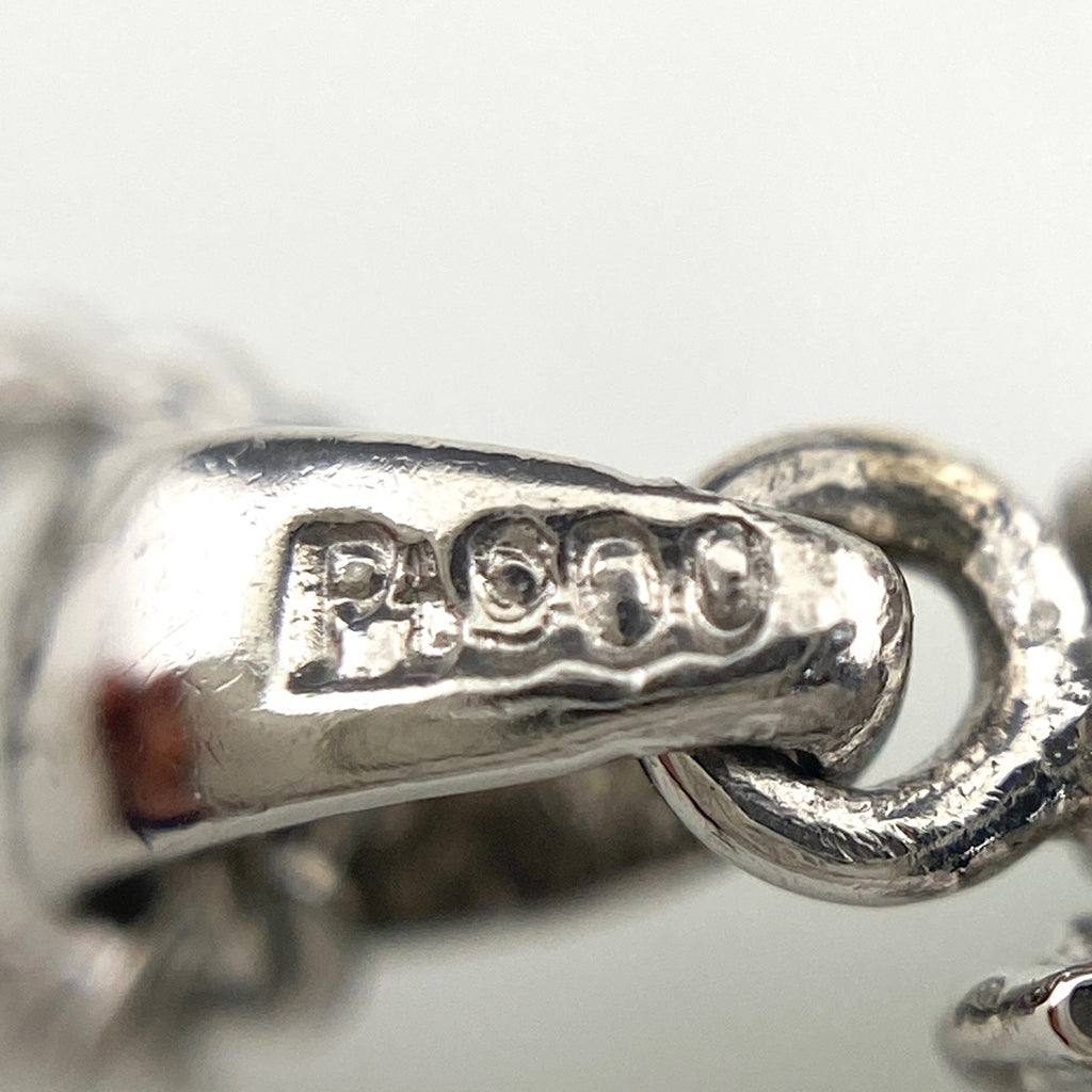 エメラルド デザインネックレス プラチナ メレダイヤ ペンダント ネックレス Pt900 Pt850 エメラルド レディース 【中古】nbjwl