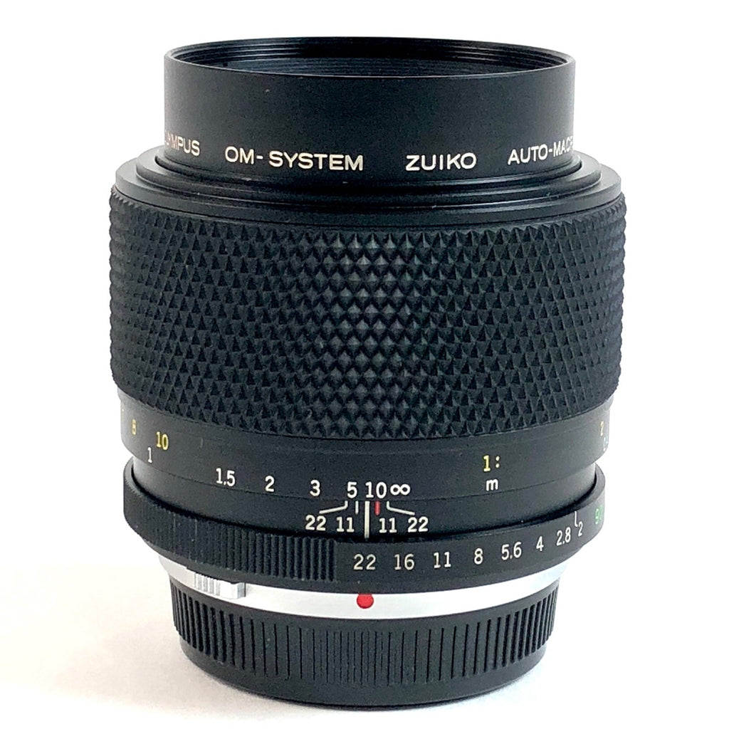 オリンパス OLYMPUS ZUIKO AUTO-MACRO 90mm F2 一眼カメラ用レンズ（マニュアルフォーカス） 【中古】