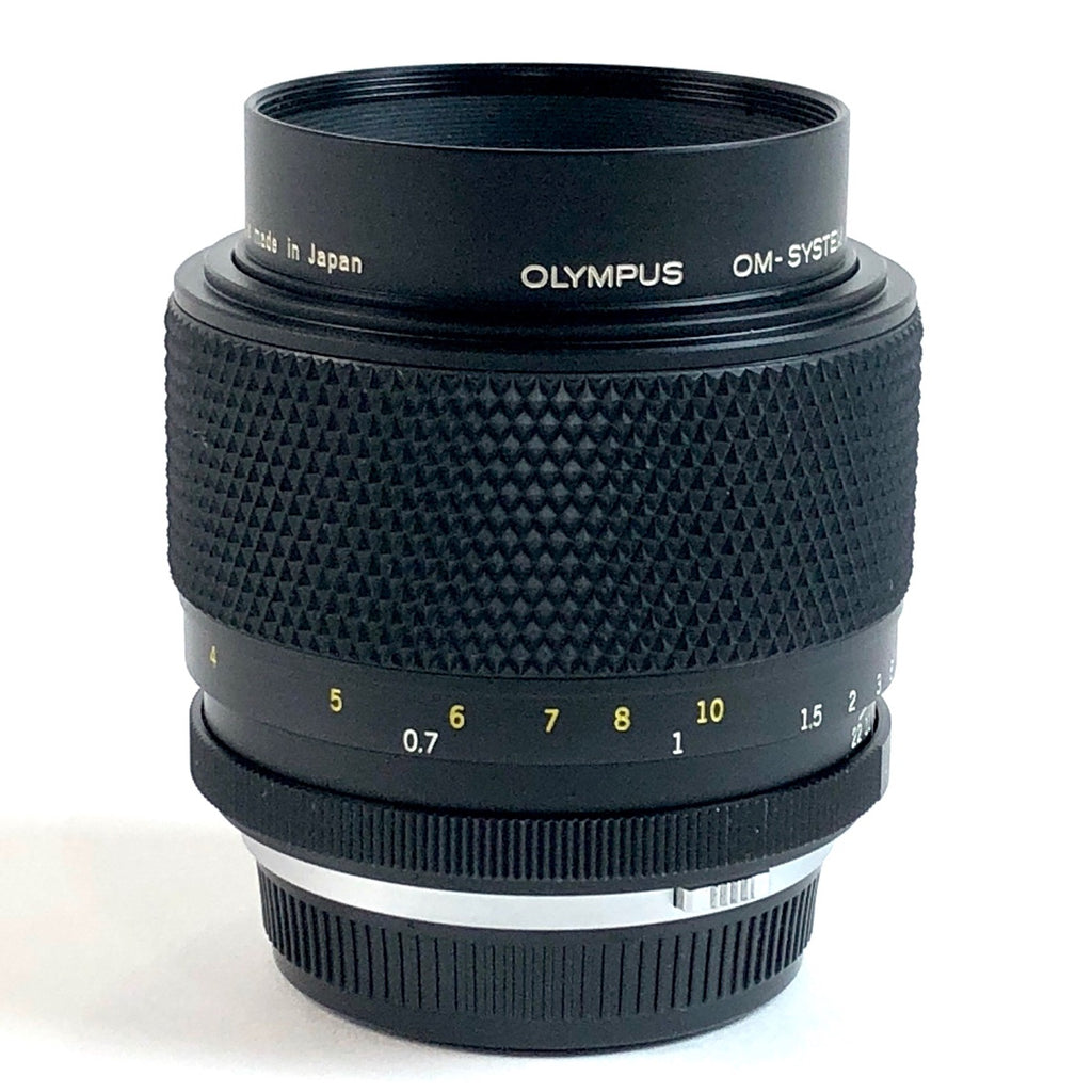 オリンパス OLYMPUS ZUIKO AUTO-MACRO 90mm F2 一眼カメラ用レンズ（マニュアルフォーカス） 【中古】