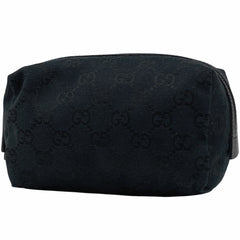 グッチ GG柄 ポーチ 小物入れ メイク コスメ 化粧ポーチ GGキャンバス ネイビー 29595 レディース 【中古】 brbag