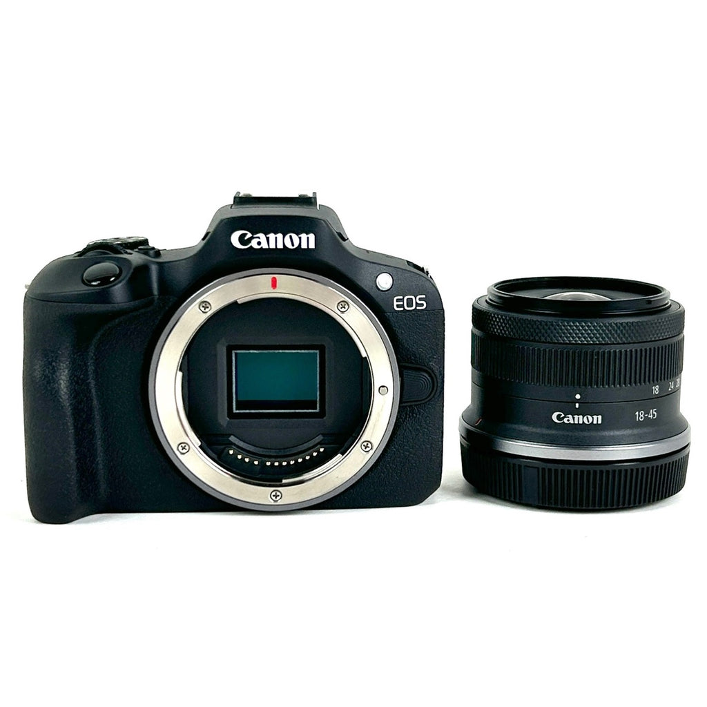 キヤノン Canon EOS R100 RF-S 18-45 IS STMレンズキット デジタル ミラーレス 一眼カメラ 【中古】