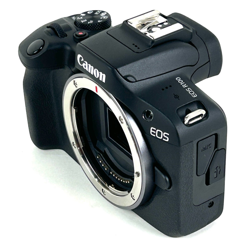 キヤノン Canon EOS R100 RF-S 18-45 IS STMレンズキット デジタル ミラーレス 一眼カメラ 【中古】