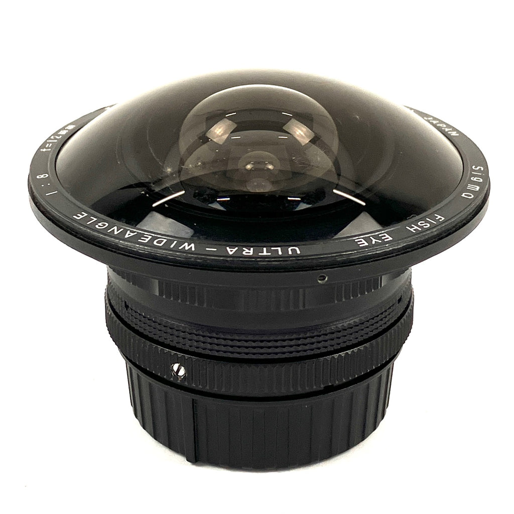 シグマ SIGMA fish-eye ULTRA-WIDEANGLE 12mm F8 Fマウント用 一眼カメラ用レンズ（マニュアルフォーカス） 【中古】