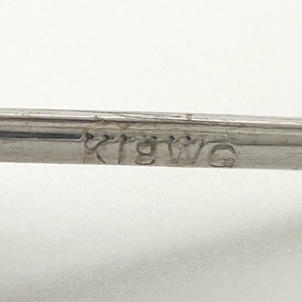 ハートモチーフ デザインピアス WG ホワイトゴールド メレダイヤ ダイヤモンド ピアス K18 K14 WG レディース 【中古】nbjwl