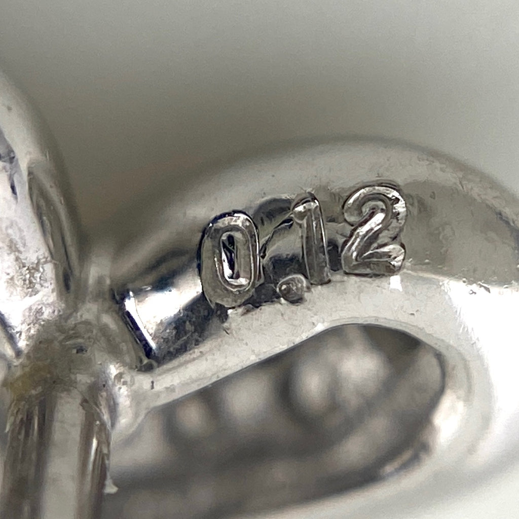 ハートモチーフ デザインピアス WG ホワイトゴールド メレダイヤ ダイヤモンド ピアス K18 K14 WG レディース 【中古】  nbjwl
 ラッピング可