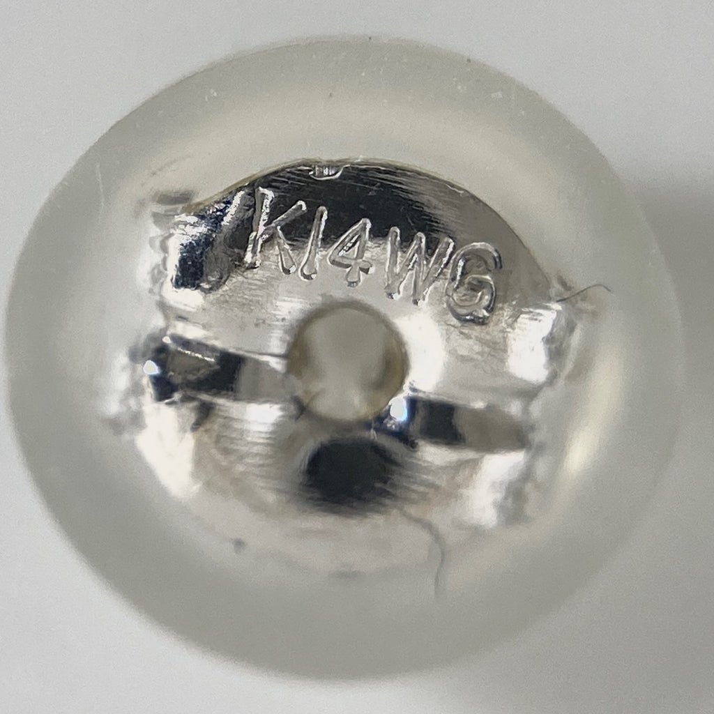 ハートモチーフ デザインピアス WG ホワイトゴールド メレダイヤ ダイヤモンド ピアス K18 K14 WG レディース 【中古】  nbjwl
 ラッピング可